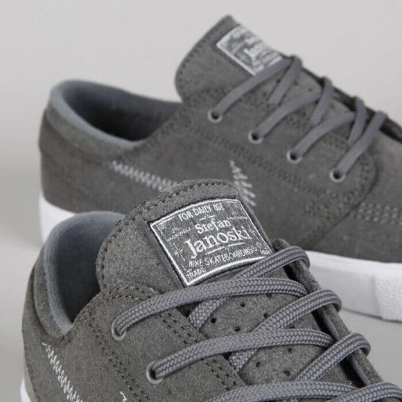 Nike SB Zoom Stefan Janoski Mens Size 7.5 Suede Gray Flyleather RM CI3836 002 main image 13